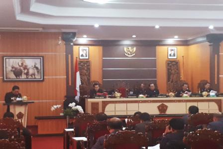 Cover Rapat Paripurna I Masa Persidangan I Tahun Sidang 2017/2018 DPRD Kabupaten Jembrana